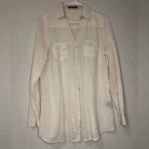 Suzy Shier Beige Shirt